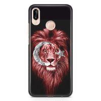 Huawei P20 Lite Kılıf Aslan Türk Arka Kapak Koruma Desenli Full Koruyucu
