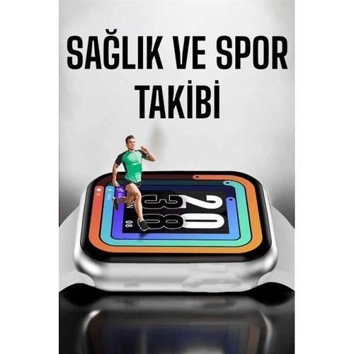 Akıllı Saat Amoled Ekran Yeni Nesil Bluetooth Bağlantılı