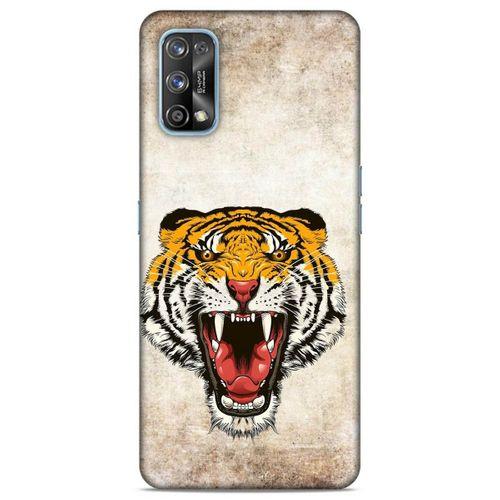 Lopard Oppo Realme 7 Pro Uyumlu Kılıf Tattoo's (4) Koruma Kılıfı Kaplan Dövmesi
