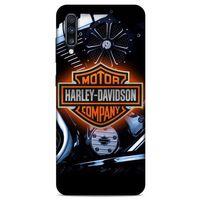 Samsung Galaxy A70 Uyumlu Kılıf Motorsiklet (13) Silikon Kap Harley Davidson