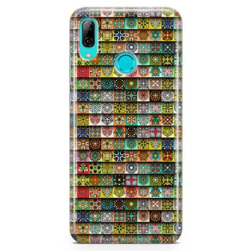 Huawei Y9 2019 Kılıf Tarihi Motifler Arka Kapak Koruma Desenli Full Koruyucu