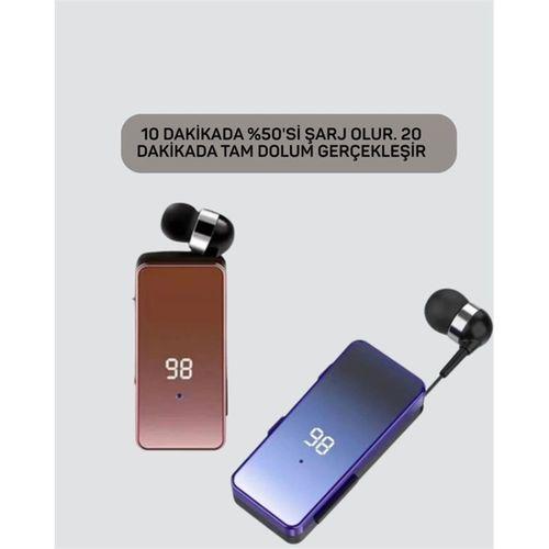 İki Telefona Aynı Anda Bağlanan Bluetooth 5.3 Klipsli Kulaklık – Mfb Çok Noktalı Bağlantı