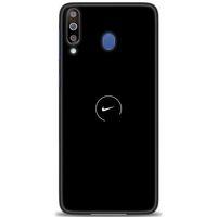 Samsung Galaxy M30 Kılıf HD Baskılı Kılıf - Nike + Tam Ekran Koruyucu