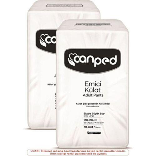 Canped Emici Külot Ekstra Büyük Boy XLarge 30'lu 2 paket / 60 adet