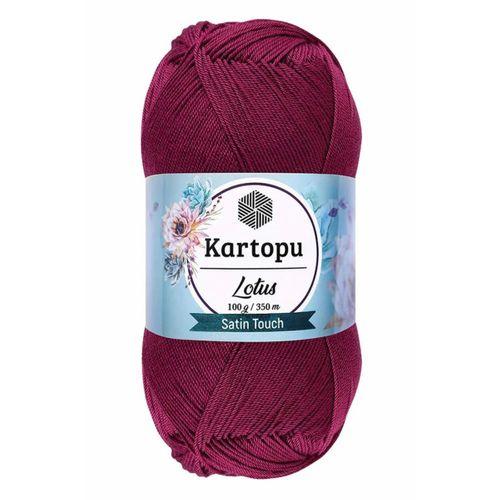 1 Adet Lotus Bikini Büstiyer Bluz Örgü İpi  K747 Mürdüm