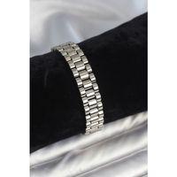 316L Çelik Gümüş Renk 12 mm Kalınlık Erkek Bileklik