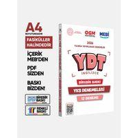 2026 YKS-YDT İNGİLİZCE MEBİ OGM Güncel Seri Online Deneme 12li SET BASKI ÜCRETİ