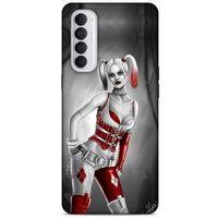 Oppo Reno 4 Pro Uyumlu Kılıf Harley Quinn (39) Liquid Crystal Kılıf Açık Limon