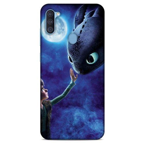 Samsung Galaxy A11 Kılıf Dragons (40) Fit Silikon Kılıf Ejderha Takım Yıldızı