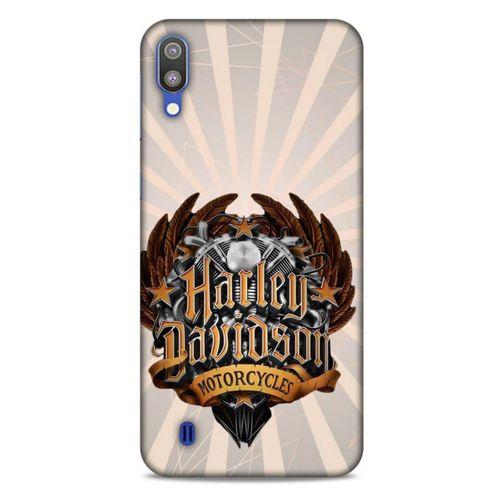 Samsung Galaxy M10 Uyumlu Kılıf Motorsiklet (3) Kapak Harley Davidson