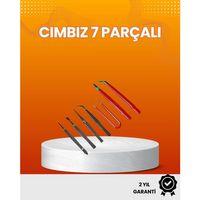 7’li Hassas Uçlu Cımbız Seti Antistatik Esd Kaplamalı Profesyonel