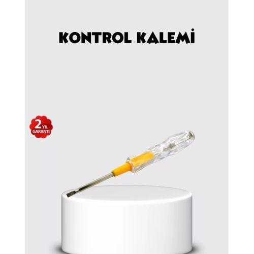 Neon Lambalı Elektrik Kontrol Kalemi Nikel Kaplama 110-220v