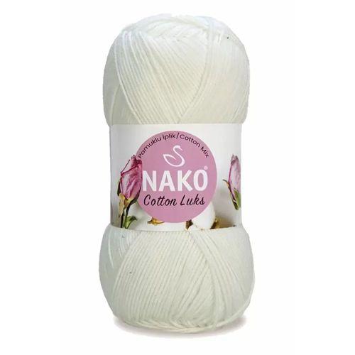 5 Adet Cotton Lüks Yelek Tunik Kazak Bluz Hırka İpi Yünü Süt Beyaz 97570