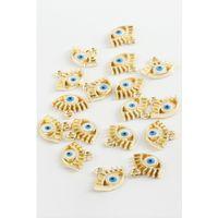 Göz Tek Kulp Mineli Bileklik ve Kolye Ucu Aparatı 1 Adet