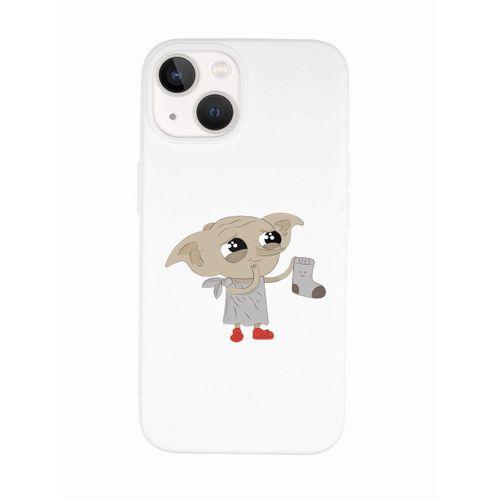 iPhone 14 Plus Uyumlu Dobby Desenli Premium Silikonlu Lansman Telefon Kılıfı