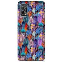 Realme 7 Pro Uyumlu Kılıf Mor Delisi (48) Bumper Kılıf Tüğler