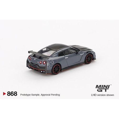 Mini GT Nissan GT-R Nismo 2024 NISMO Stealth Gray 868