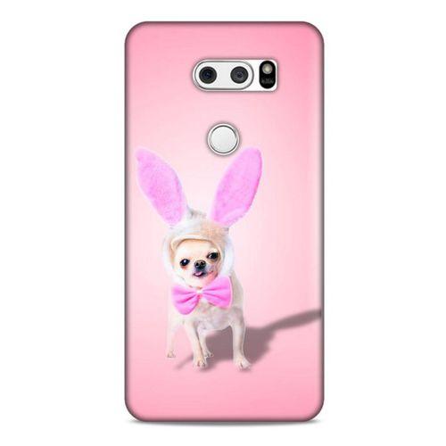 LG K40S Kılıf Köpek Kıyafetleri (21) Koruyucu Kapak Adorable Tshirt