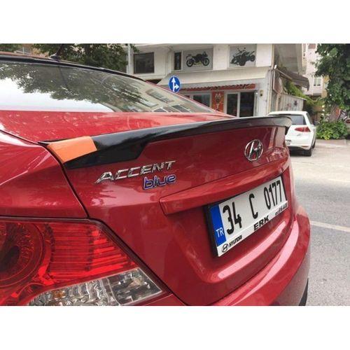 Hyundai Accent Uyumlu Blue Spoiler Yarasa (Fiber)
