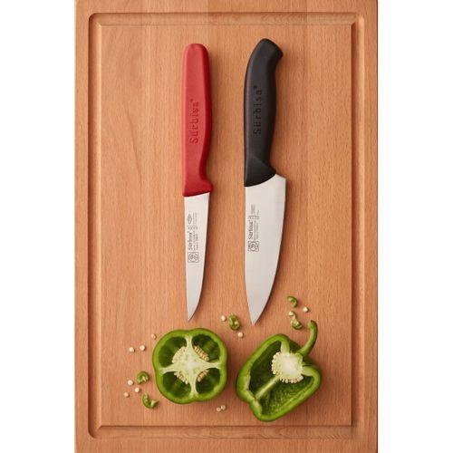 Sürmene 2'li Mutfak Bıçak Seti Sebze ve Şef Bıçağı Sürbisa Fırtına İdeal Set 61170 61004