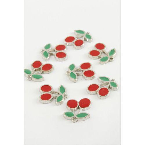 Kiraz Tek Kulplu Mineli Bileklik ve Kolye Ucu Aparatı 1 Adet