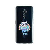 Oppo Reno 2Z Have Fun Desenli Premium Şeffaf Silikon Kılıf