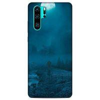 Lopard Huawei P30 Pro Uyumlu Kılıf Gece'S (45) Liquid Air Kılıf Turkuaz