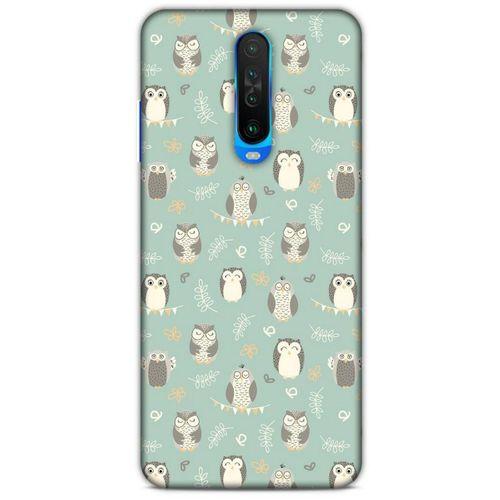 Baykuşlar (22) Desenli Silikon Kapak Telefon Kabı Xiaomi Poco X2 Kılıf