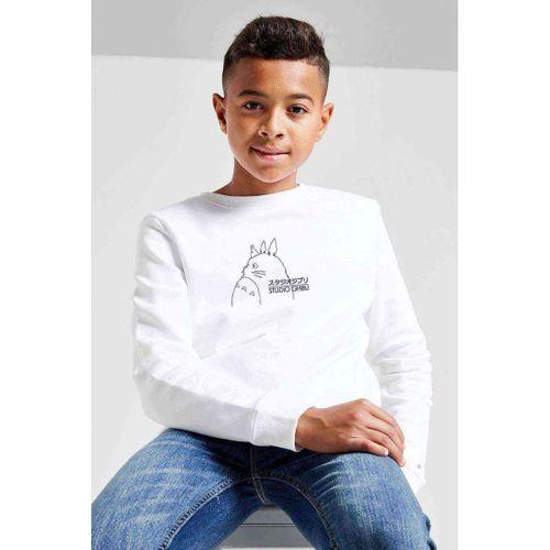 My Neighbor Komşum Totoro Baskılı Unisex Çocuk Beyaz Sweatshirt