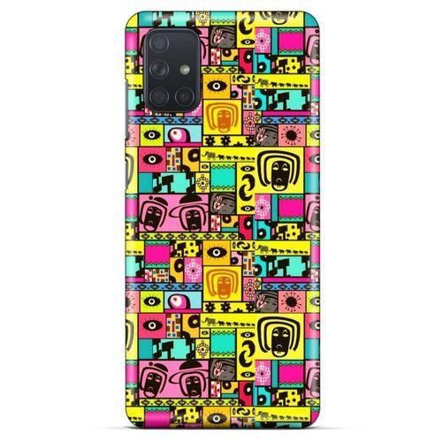 Graffitix (41) Desenli Silikon Kapak Samsung Galaxy M51 Kılıf