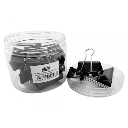 STİLO KISKAÇ SİYAH 32 mm (  12'li Kutu )