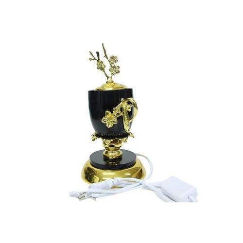 Buhurdanlık Seramik Elektrikli Altın Dekorlu Kapak Ve Ayak