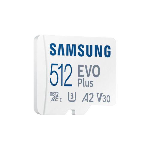 512GB SAMSUNG EVO PLUS MICROSDXC UHS-I U3 V30 A2 160MB/s MB-MC512SA/TR