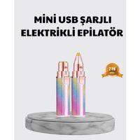 Mini Yüz Ve Kaş Epilatörü – 8000 Rpm Güçlü Motor Ve Paslanmaz Çelik Başlık