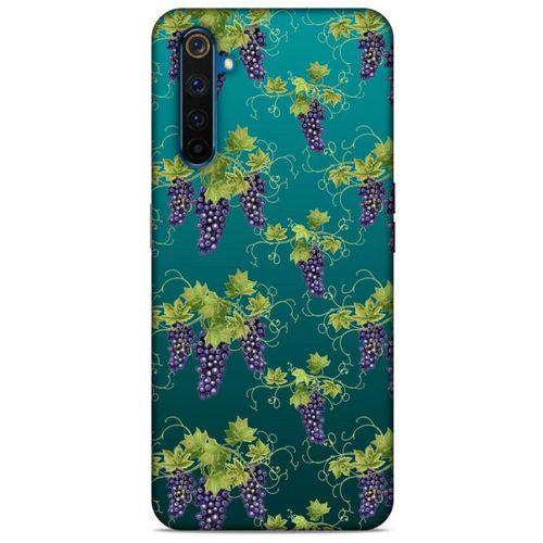 Frutix Üzüm 01 Oppo Realme 6 Pro Kılıf Desenli Silikon