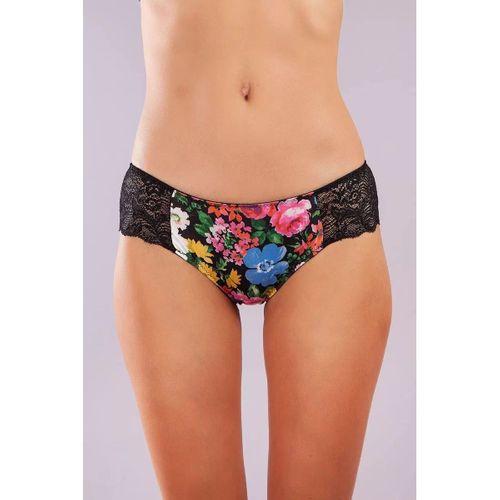 Garden Boy Short, Kadın Dantelli Çiçek Baskılı Şort Külot