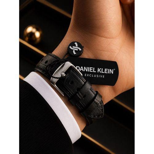 Daniel Klein Damat Ve Takım Elbiseye Özel 2 Yıl Garantili Deri Kordon Erkek Kol Saati VS.BLKT.1067