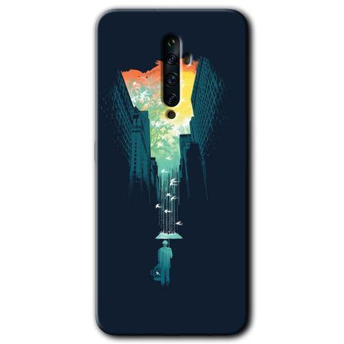 potkal-op-br-hy-Oppo-Reno-2z-m-17 Potkal Hediye Fabrikası Oppo Reno 2z Kılıf HD Baskılı Desen + Hayalet Cam Yandan Görünmez