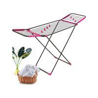 Perilla Avrora Çamaşır Kurutma Askısı Gri Renkli Paslanmaz Yüzey İle Güvenli Kullanım Kanatlı Kurutmalık