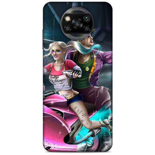Xiaomi Redmi Poco X3 Uyumlu Kılıf Harley Quinn (28) Arka Kapak Koyu galibarda
