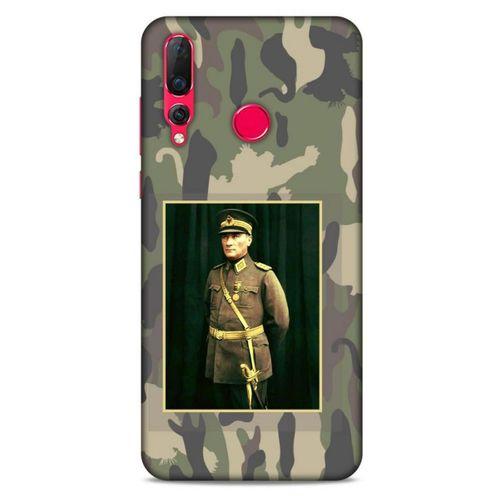 Lopard Huawei P Smart Z Uyumlu Kılıf Atatürk (13) Silikon Kap