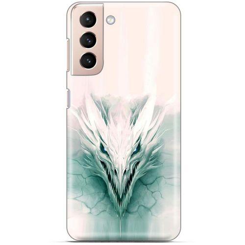 Samsung Galaxy S21 Kılıf Dragons (15) Antişok Kılıf Buz Ejderhası