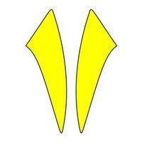 SEVGENT Cg Sarı Çamurluk Yan Sticker