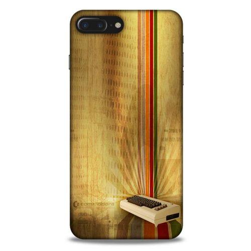 Retro (28) Desen Arka Kapak Renkli Apple Iphone 8 Plus Kılıf