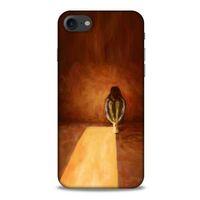 Apple Iphone 7 Kılıf Depresyon (47) Crystal Flex Kılıf Siyah Kırmızı