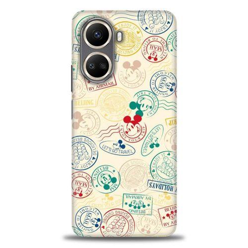 Realme C55 Kılıf HD Baskılı Kılıf - Lets Go Travel + Tam Ekran Koruyucu