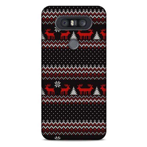 Kazak (22) Desenli Silikon Kapak LG K41S - K51S Kılıf