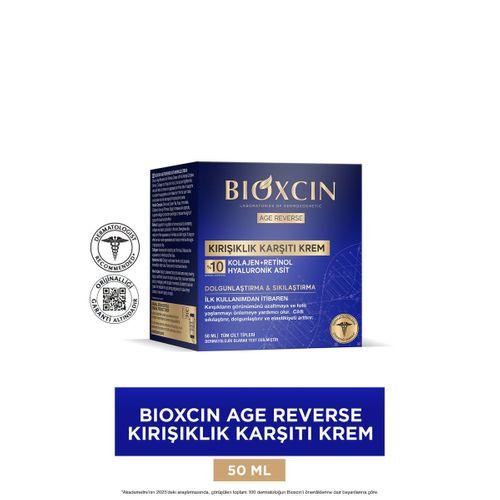 Bioxcin Bioxcin Age Reverse Kırışıklık Karşıtı Krem 50 ML - %10 Retinol, Kolajen Dolgunluk, Sıkılık