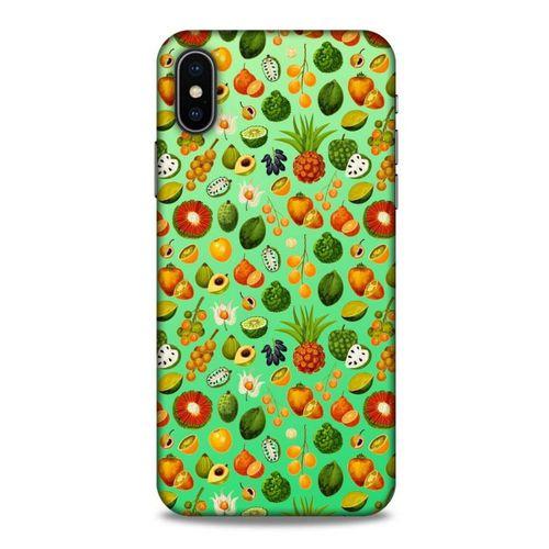Frutix Meyve Mix 07 Apple Iphone X Kılıf Desenli Silikon