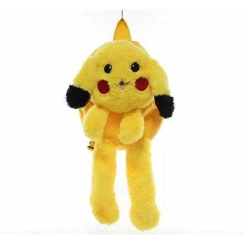 Peluş Işıklı Pikachu Sırt Çantası Alk3009